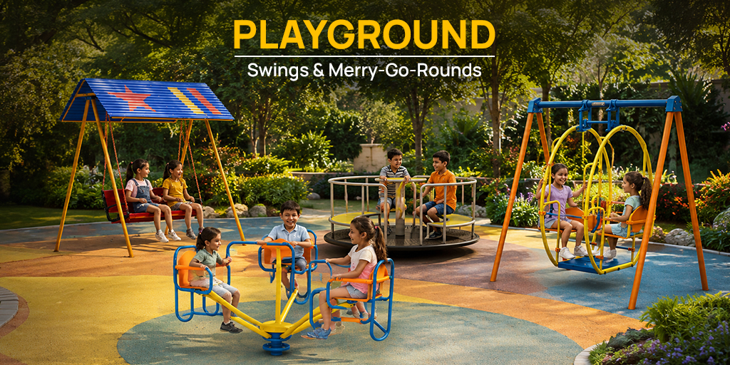 Playground Swings & Merry-Go-Rounds: A Buyer's Guide